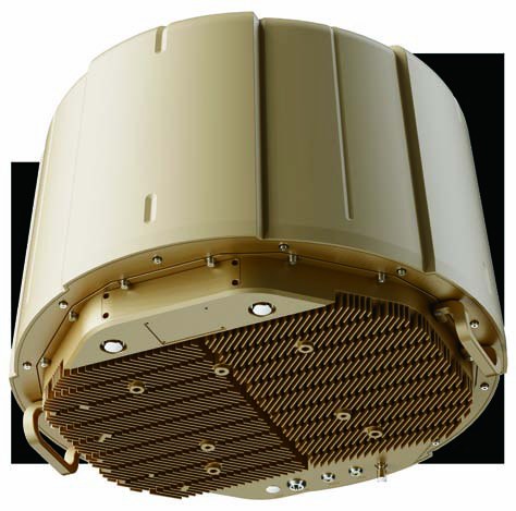 WF-U-DFS cylindrical detection and spoofing unit in tan housing